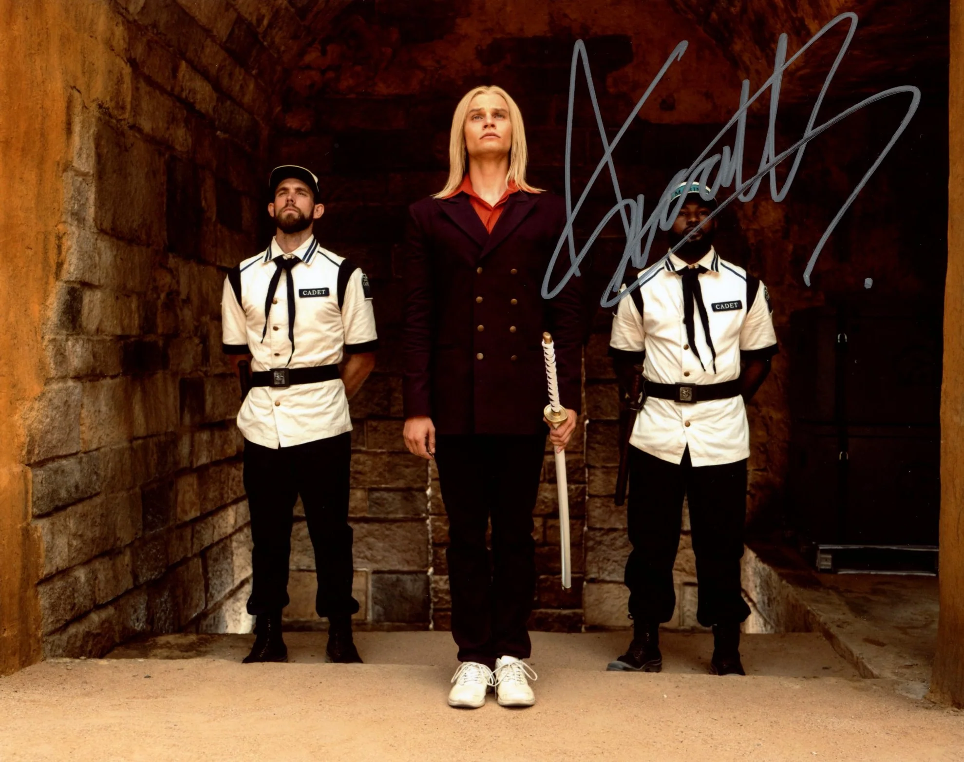 Aidan Scott One Piece 8x10 Signed Photo JSA Certified Autograph