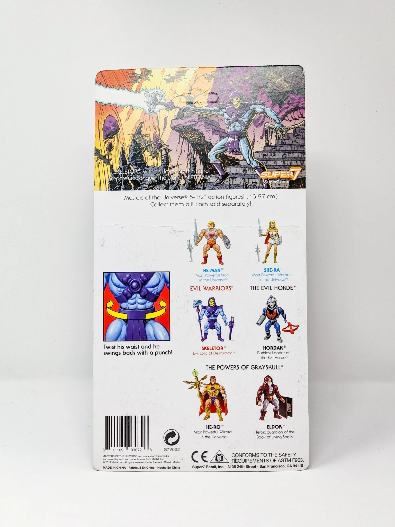 Alan Oppenheimer MOTU Skeletor Signed Mattel Super 7 Action Figure JSA Certified Autograph - Image 32