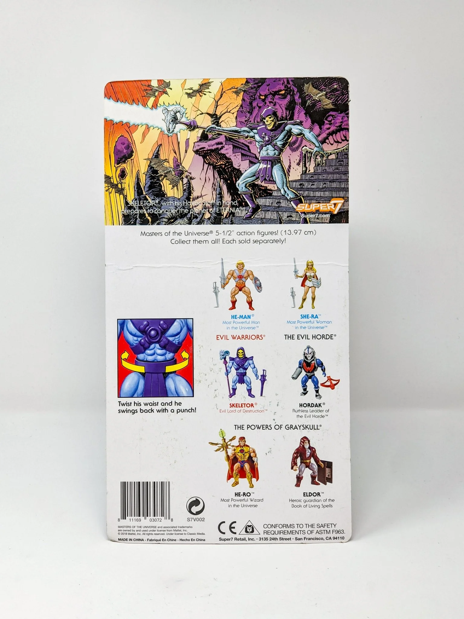 Alan Oppenheimer MOTU Skeletor Signed Mattel Super 7 Action Figure JSA Certified Autograph - Image 56