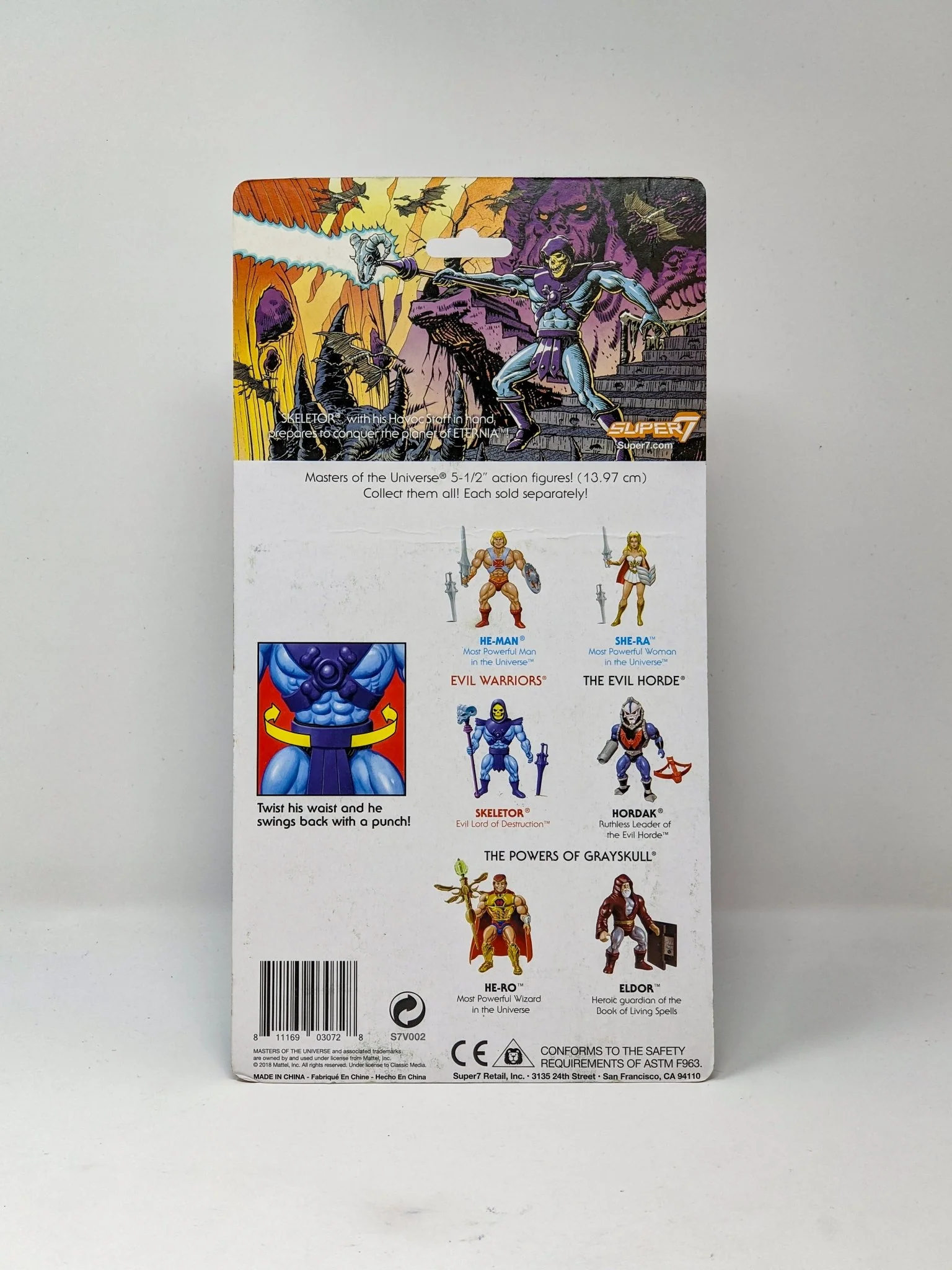 Alan Oppenheimer MOTU Skeletor Signed Mattel Super 7 Action Figure JSA Certified Autograph - Image 60
