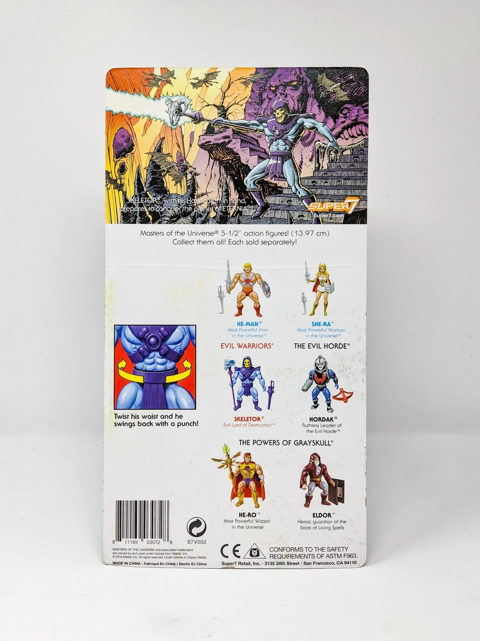 Alan Oppenheimer MOTU Skeletor Signed Mattel Super 7 Action Figure JSA Certified Autograph - Image 67