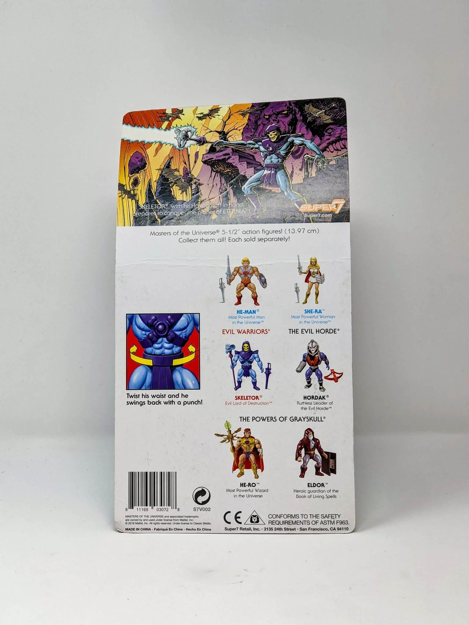 Alan Oppenheimer MOTU Skeletor Signed Mattel Super 7 Action Figure JSA Certified Autograph - Image 81