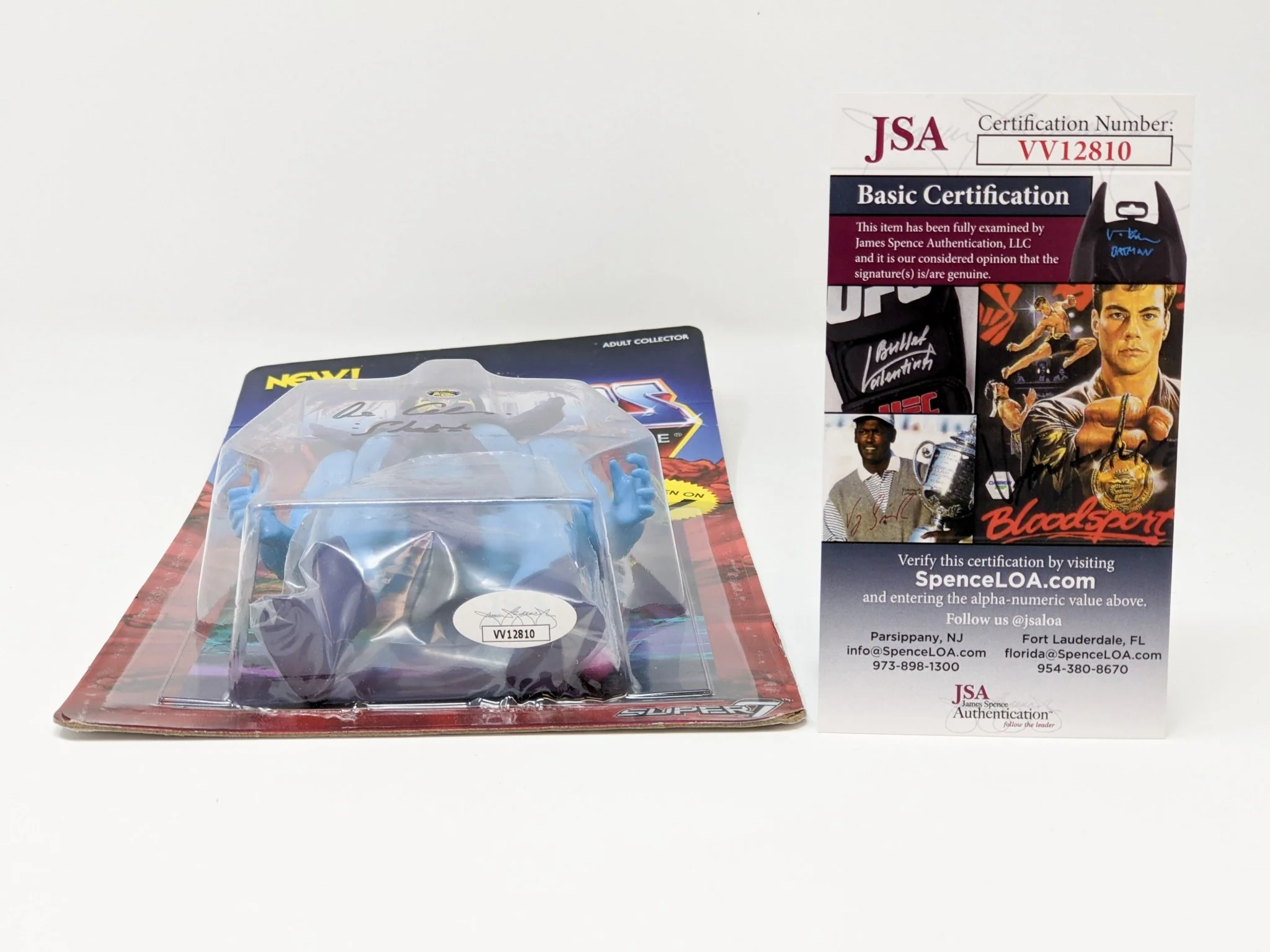 Alan Oppenheimer MOTU Skeletor Signed Mattel Super 7 Action Figure JSA Certified Autograph - Image 84