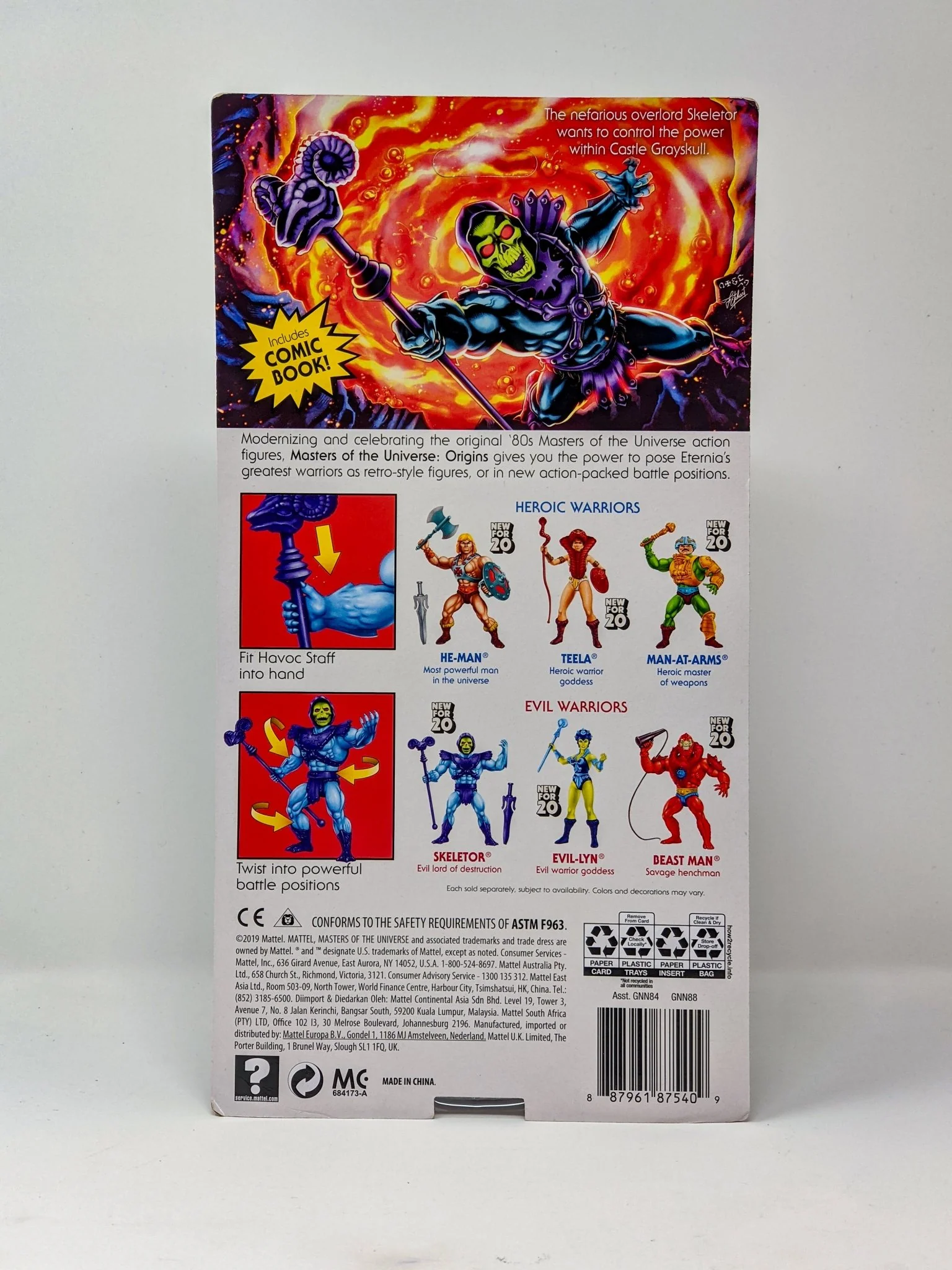 Alan Oppenheimer MOTU Skeletor Signed Mattel Super 7 Action Figure JSA Certified Autograph - Image 91