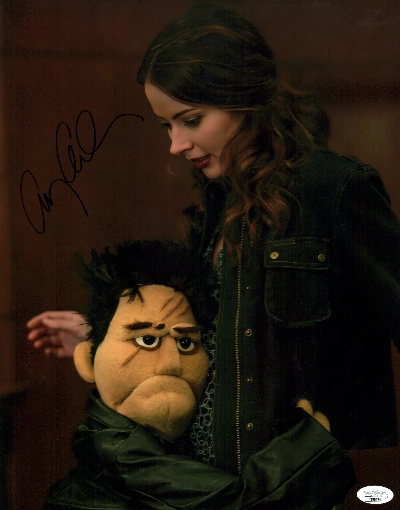 Amy Acker Angel 11x14 Photo Poster Signed Autograph JSA Certified