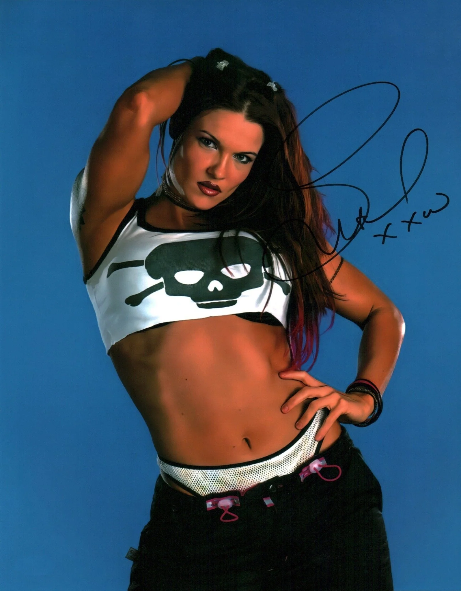 Amy "Lita" Dumas WWE Wrestling 11x14 Signed Photo Poster JSA Certified Autograph - Image 2