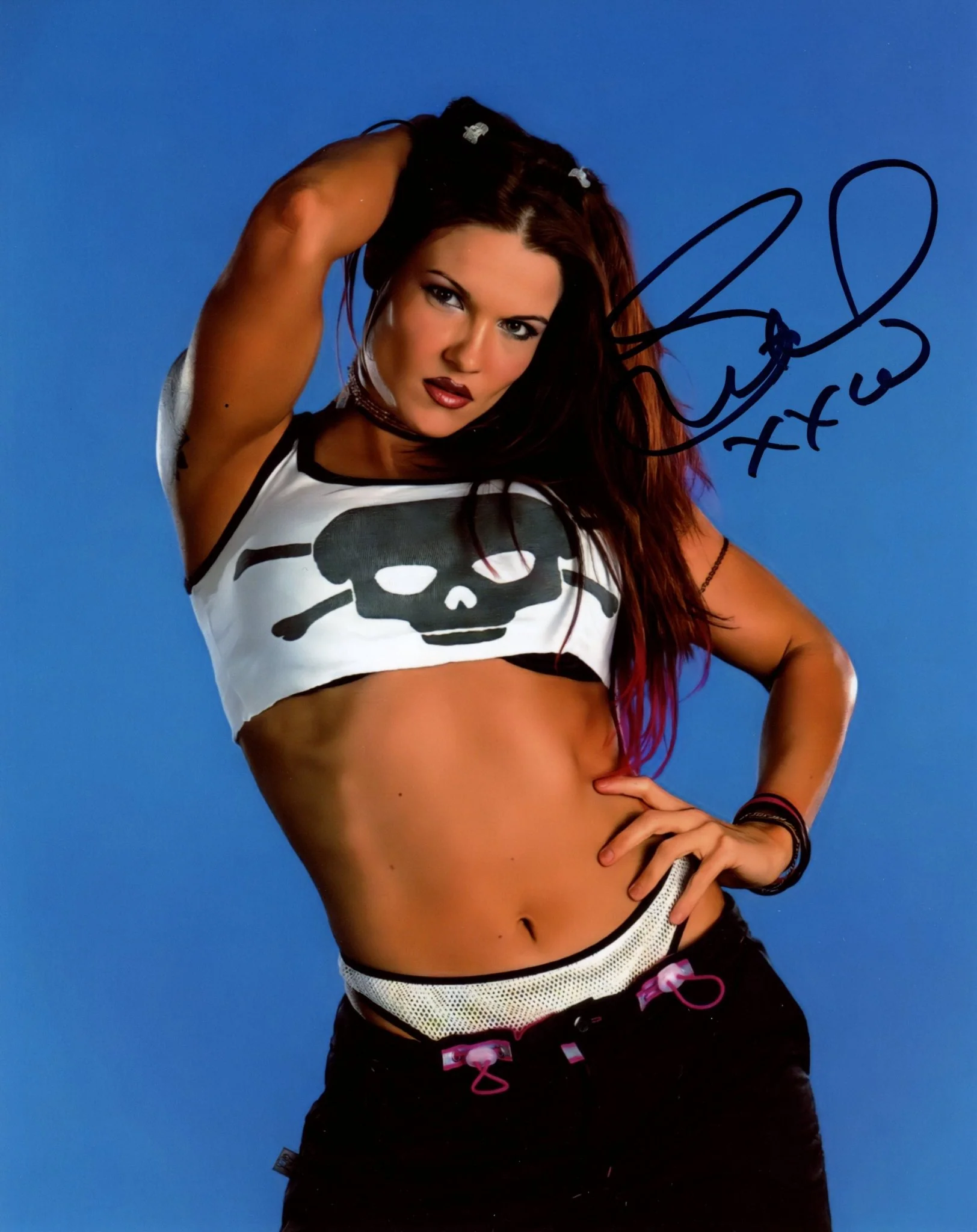 Amy "Lita" Dumas WWE Wrestling 8x10 Signed Photo JSA Certified Autograph - Image 2