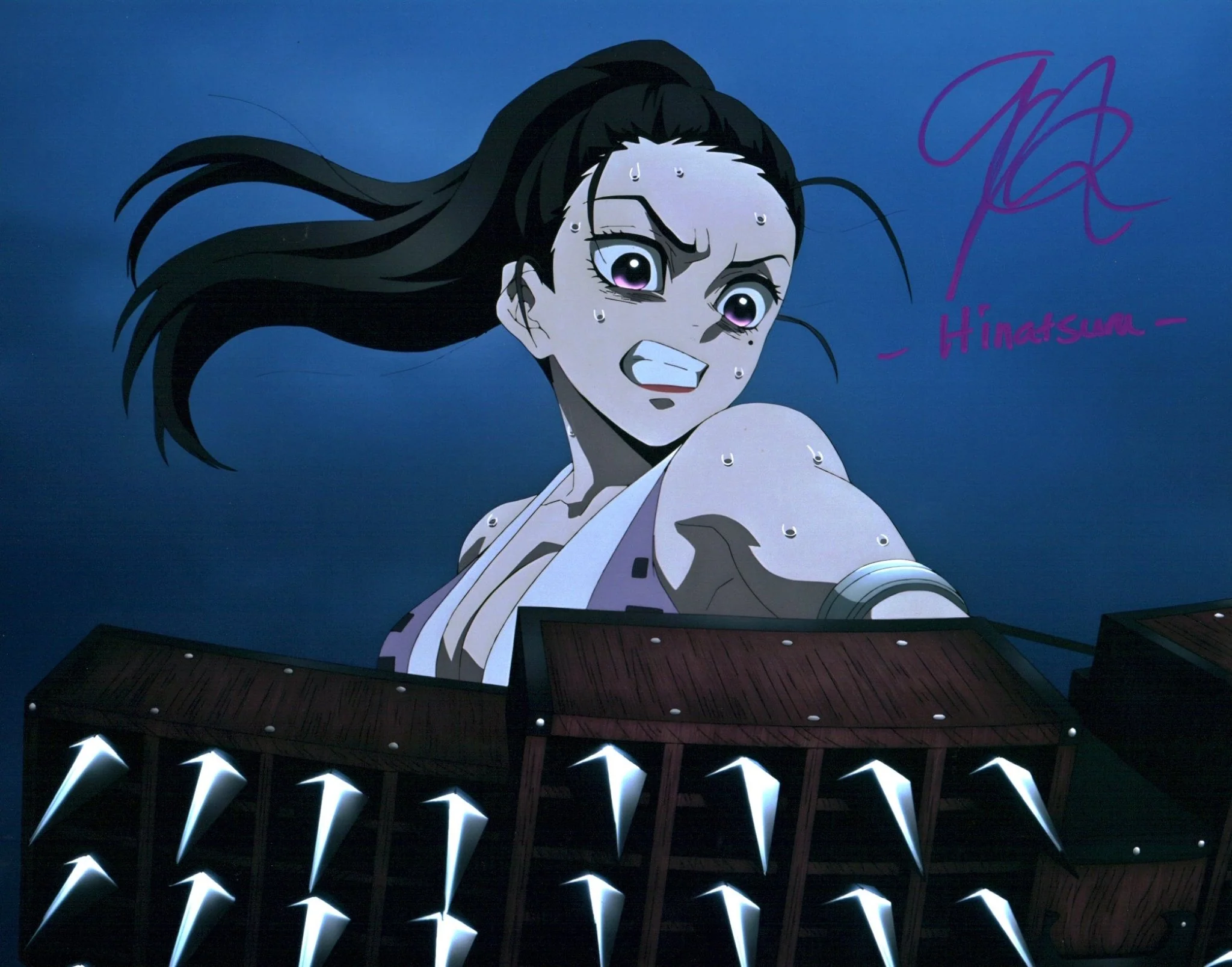 Anairis Quinones Demon Slayer 11x14 Photo Poster Signed JSA Certified Autograph - Image 2