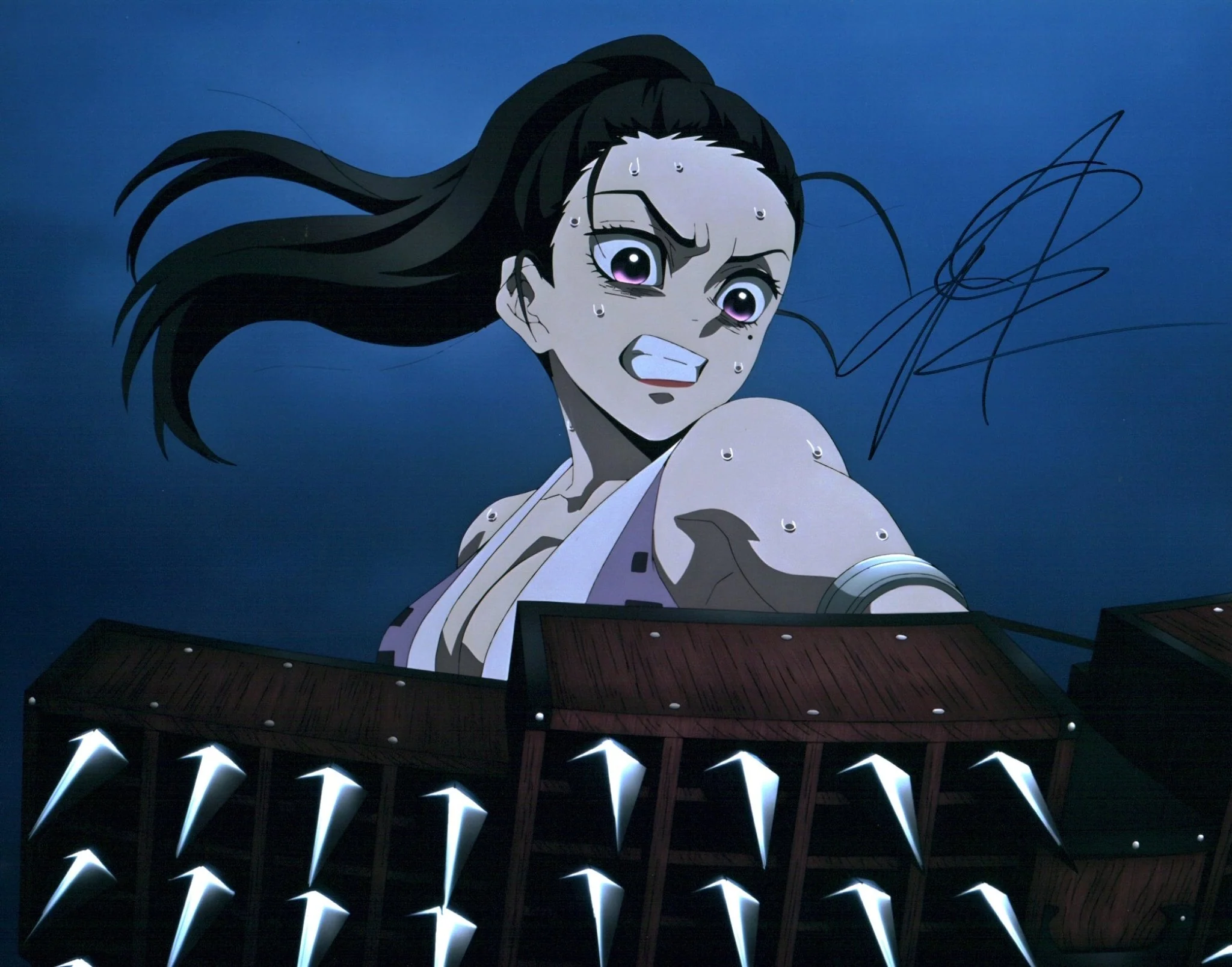 Anairis Quinones Demon Slayer 11x14 Photo Poster Signed JSA Certified Autograph - Image 4