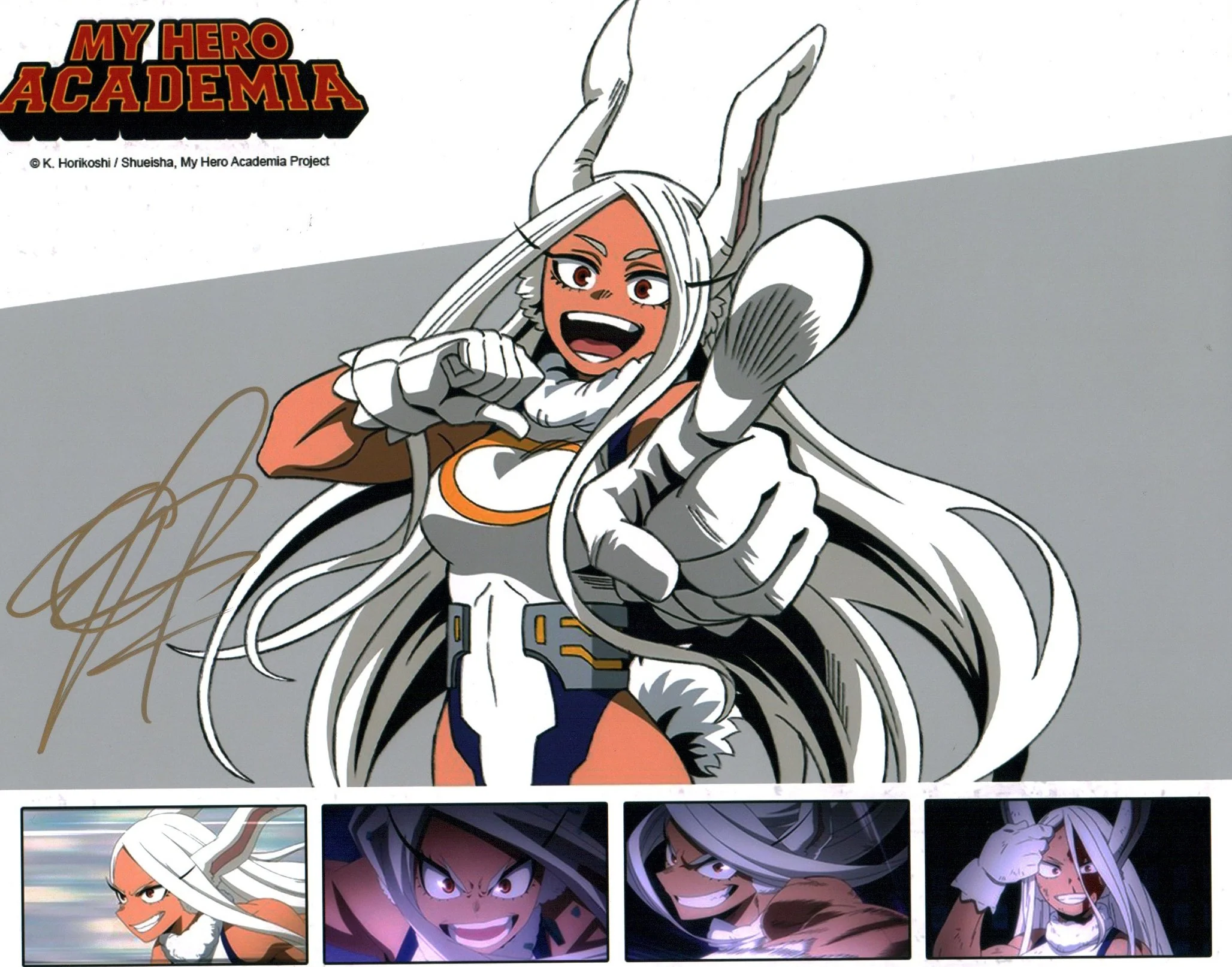 Anairis Quinones My Hero Academia 11x14 Photo Poster Signed JSA Certified Autograph - Image 3