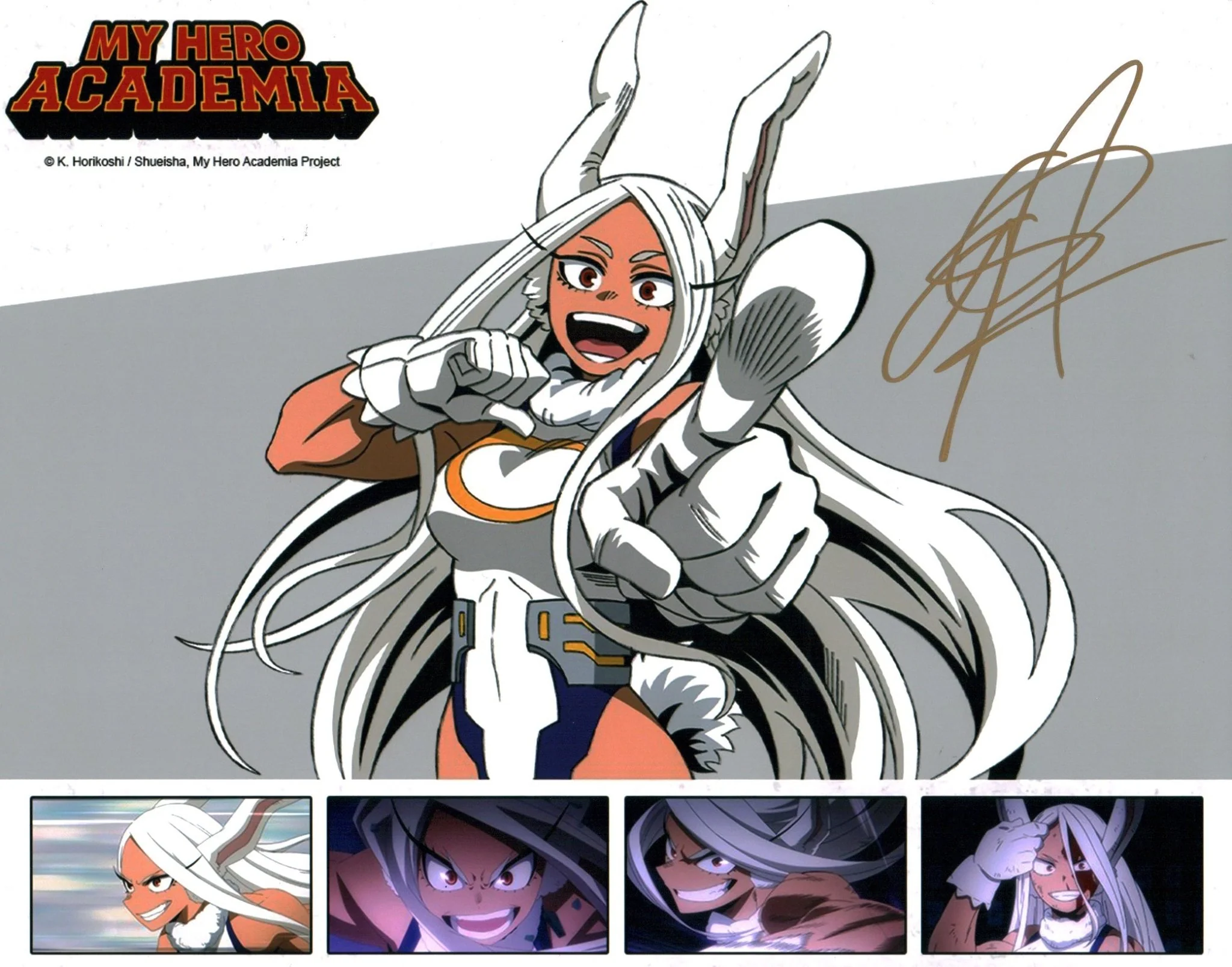 Anairis Quinones My Hero Academia 11x14 Photo Poster Signed JSA Certified Autograph - Image 4