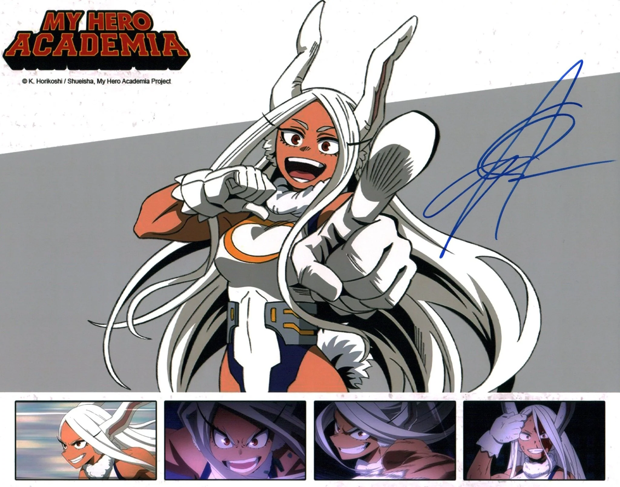 Anairis Quinones My Hero Academia 11x14 Photo Poster Signed JSA Certified Autograph - Image 5