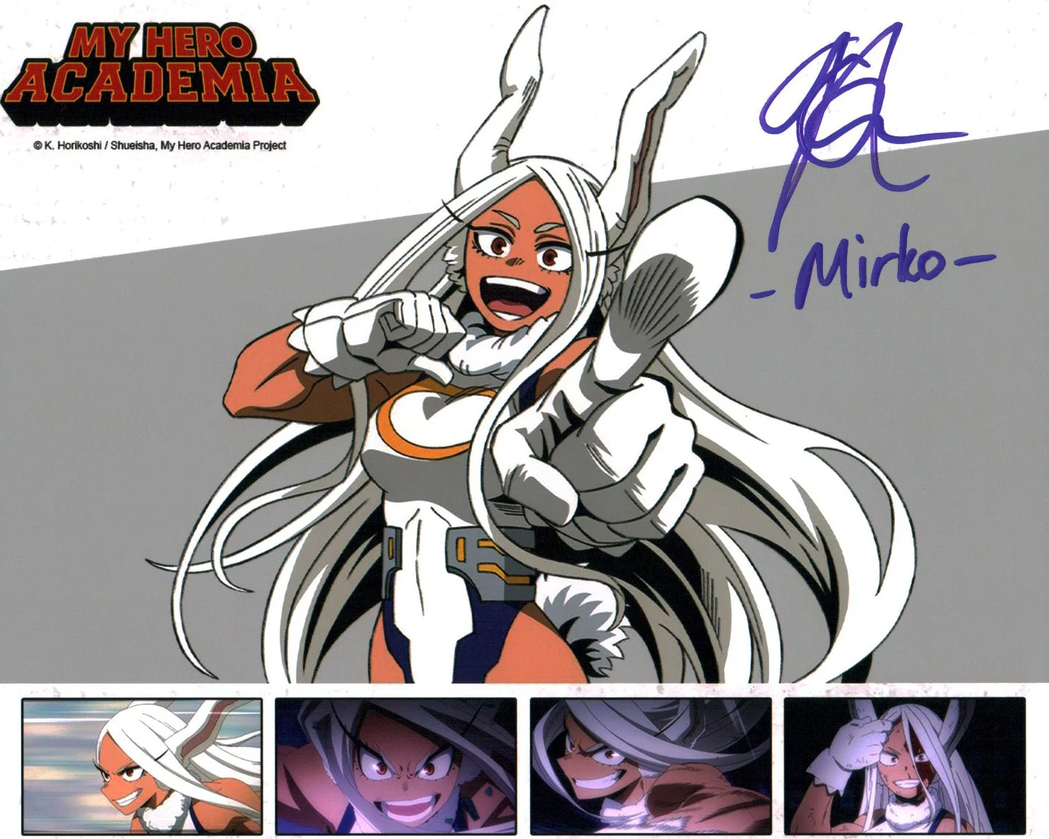 Anairis Quinones My Hero Academia 8x10 Photo Signed JSA Certified Autograph - Image 2