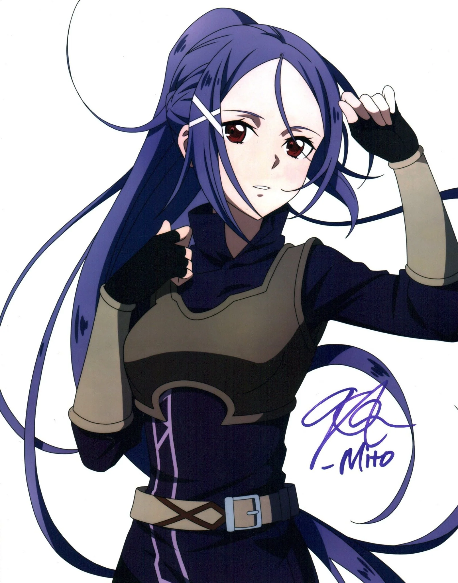 Anairis Quinones Sword Art Online 11x14 Photo Poster Signed JSA Certified Autograph - Image 2