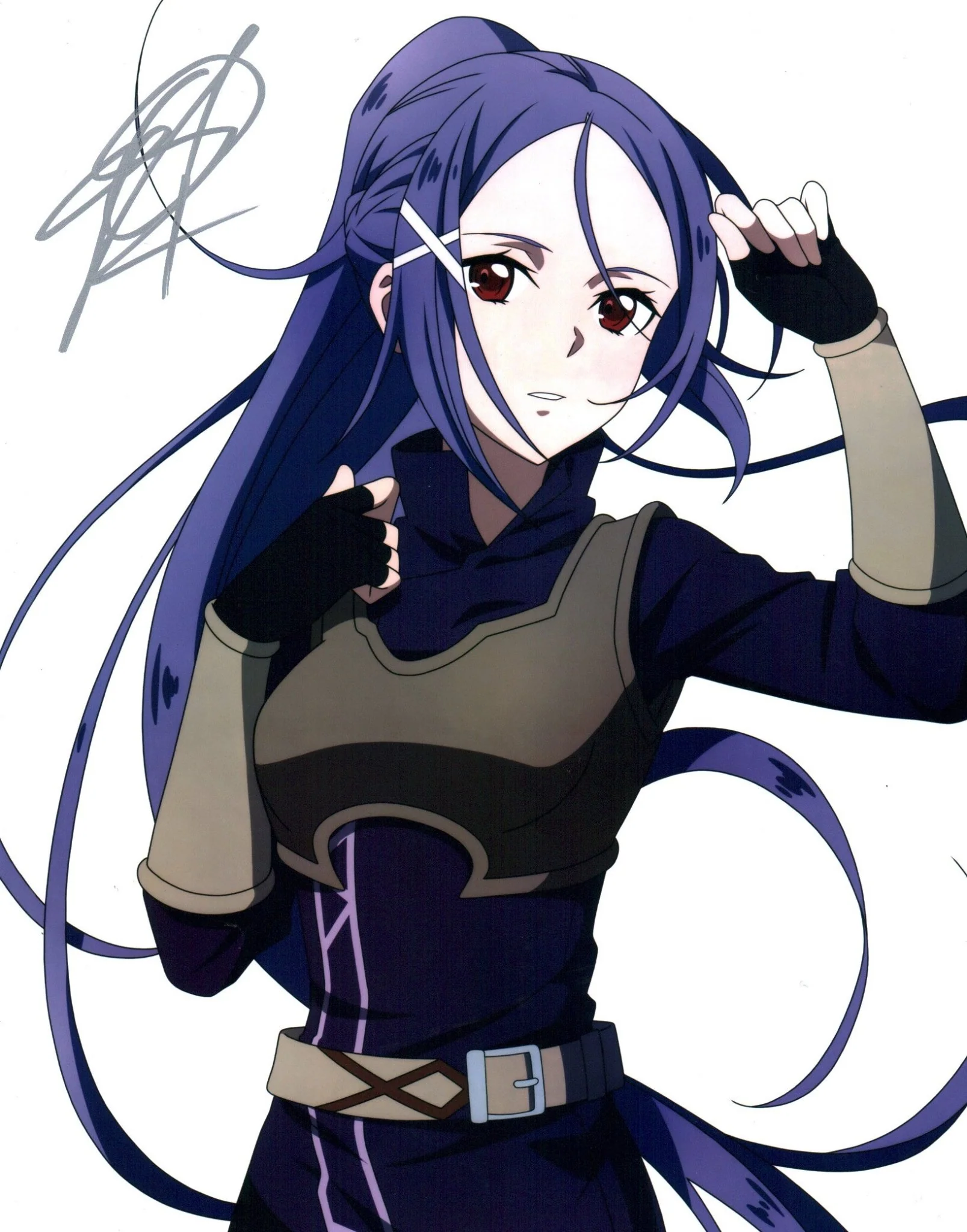 Anairis Quinones Sword Art Online 11x14 Photo Poster Signed JSA Certified Autograph - Image 3