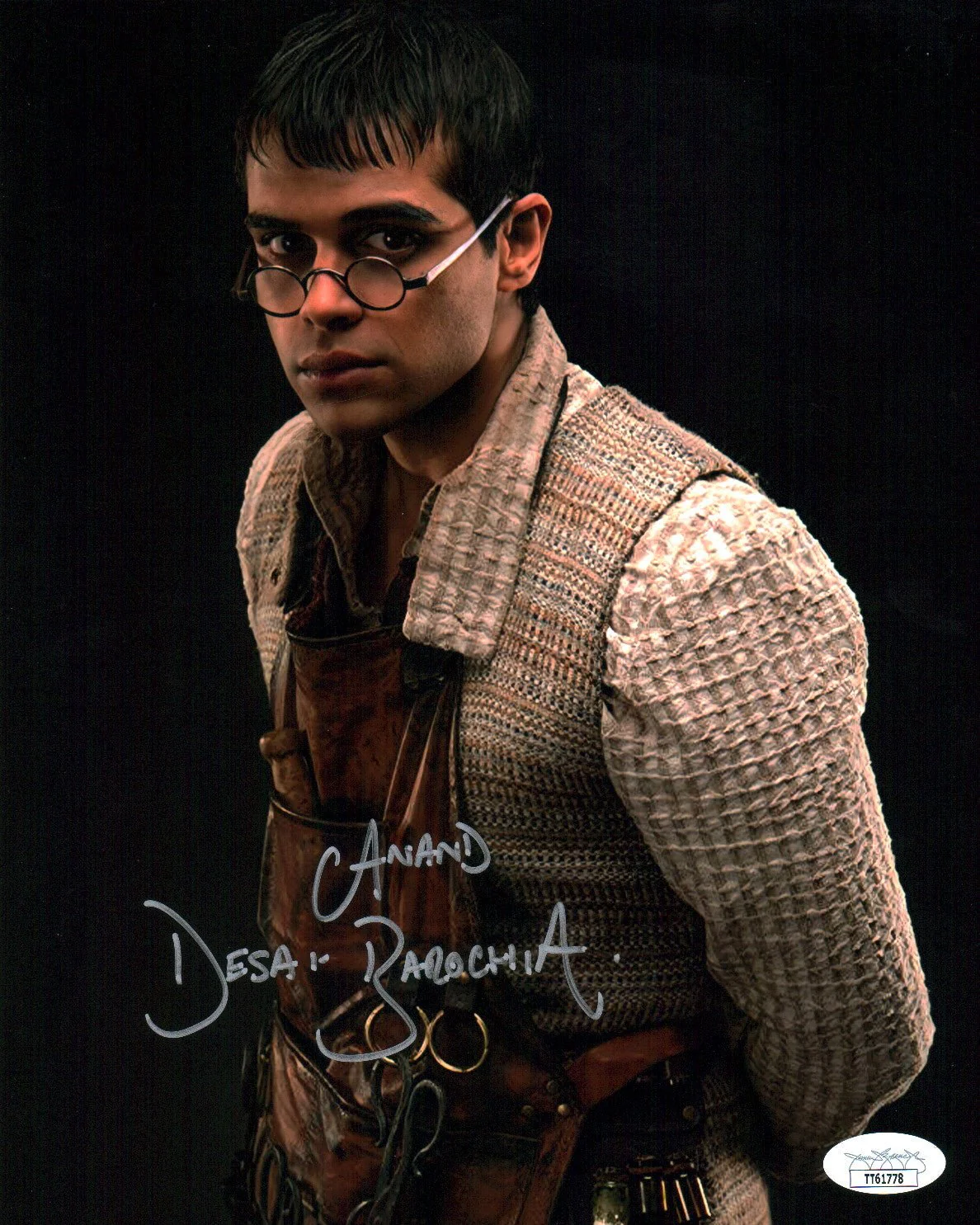 Anand Desai-Barochia The Outpost 8x10 Signed Photo JSA Certified Autograph - Image 4