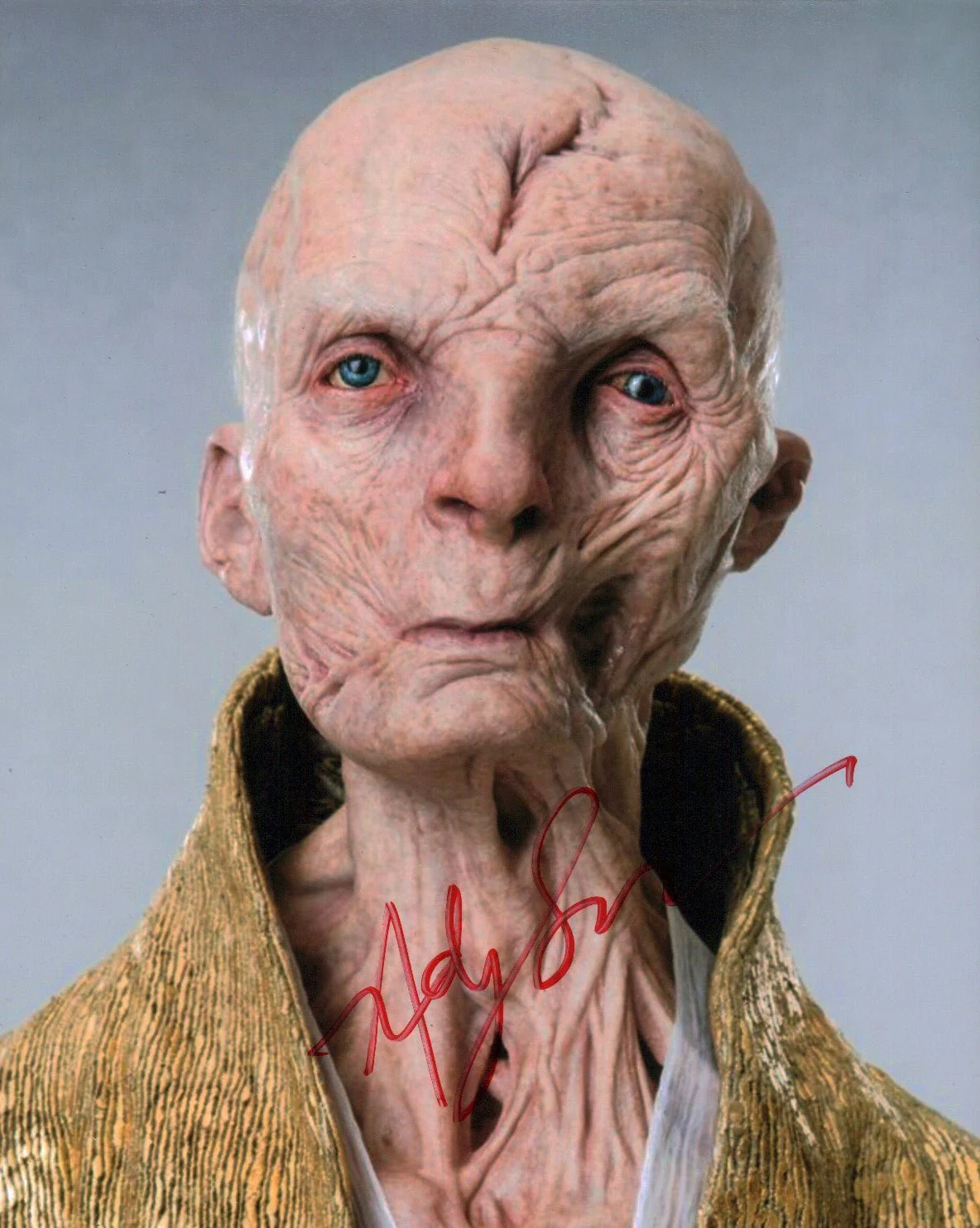 Andy Serkis Star Wars Trilogy 8x10 Signed Photo JSA Certified Autograph
