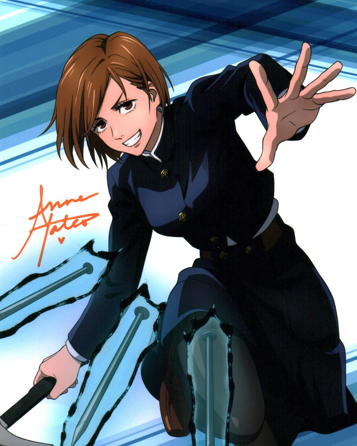 Anne Yatco Jujutsu Kaisen 8x10 Photo JSA Certified Autograph - Image 2