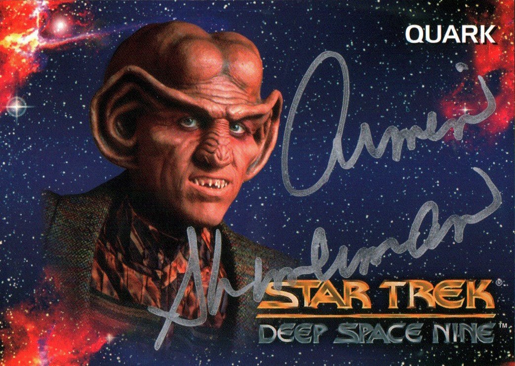 Armin Shimerman Star Trek: DS9 2.5x4 Trading Cards Signed JSA Certified Autograph - Image 5
