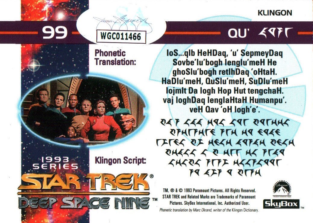 Armin Shimerman Star Trek: DS9 2.5x4 Trading Cards Signed JSA Certified Autograph - Image 10
