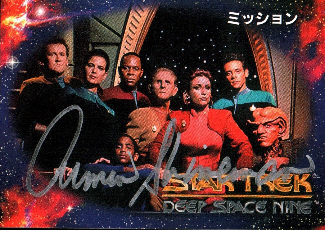 Armin Shimerman Star Trek: DS9 2.5x4 Trading Cards Signed JSA Certified Autograph - Image 5