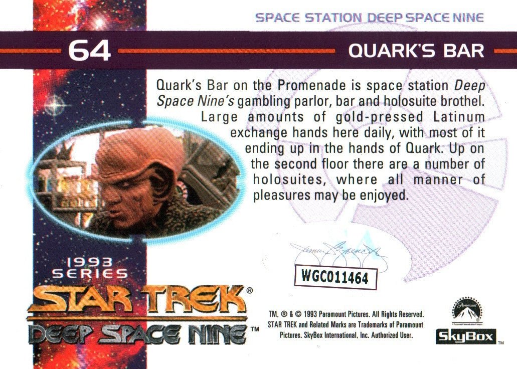 Armin Shimerman Star Trek: DS9 2.5x4 Trading Cards Signed JSA Certified Autograph - Image 10