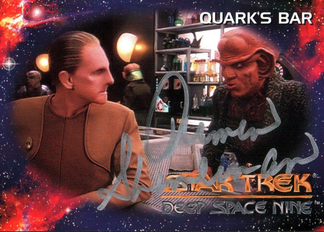 Armin Shimerman Star Trek: DS9 2.5x4 Trading Cards Signed JSA Certified Autograph - Image 7