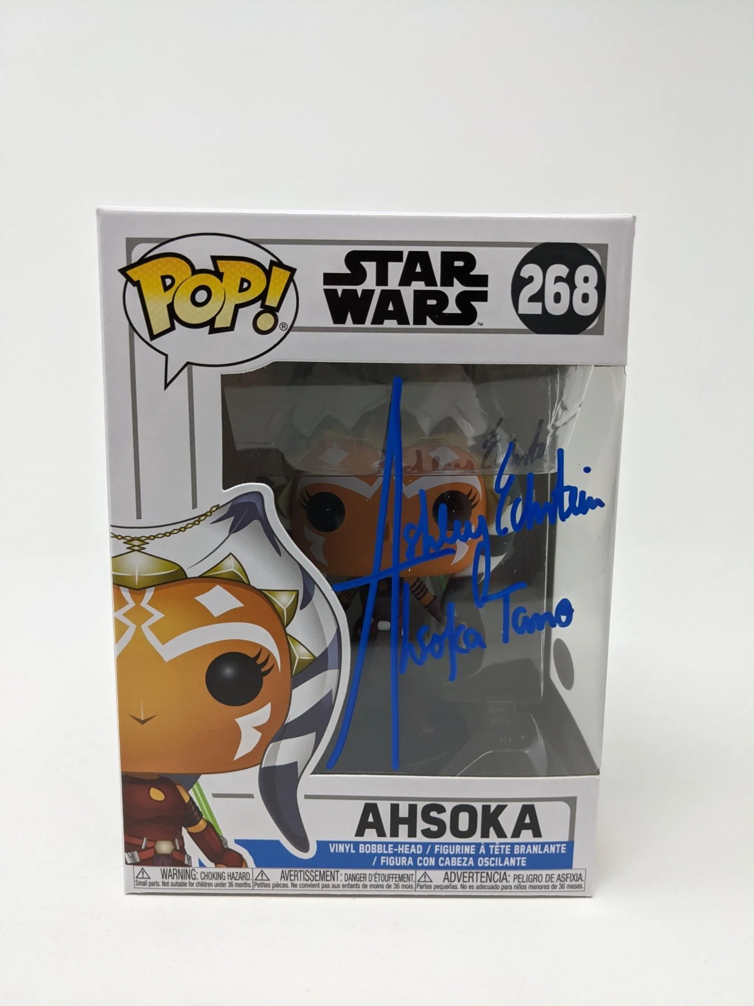 Ashley Eckstein Star Wars Ahsoka #268 Signed Funko Pop JSA Certified Autograph - Image 5