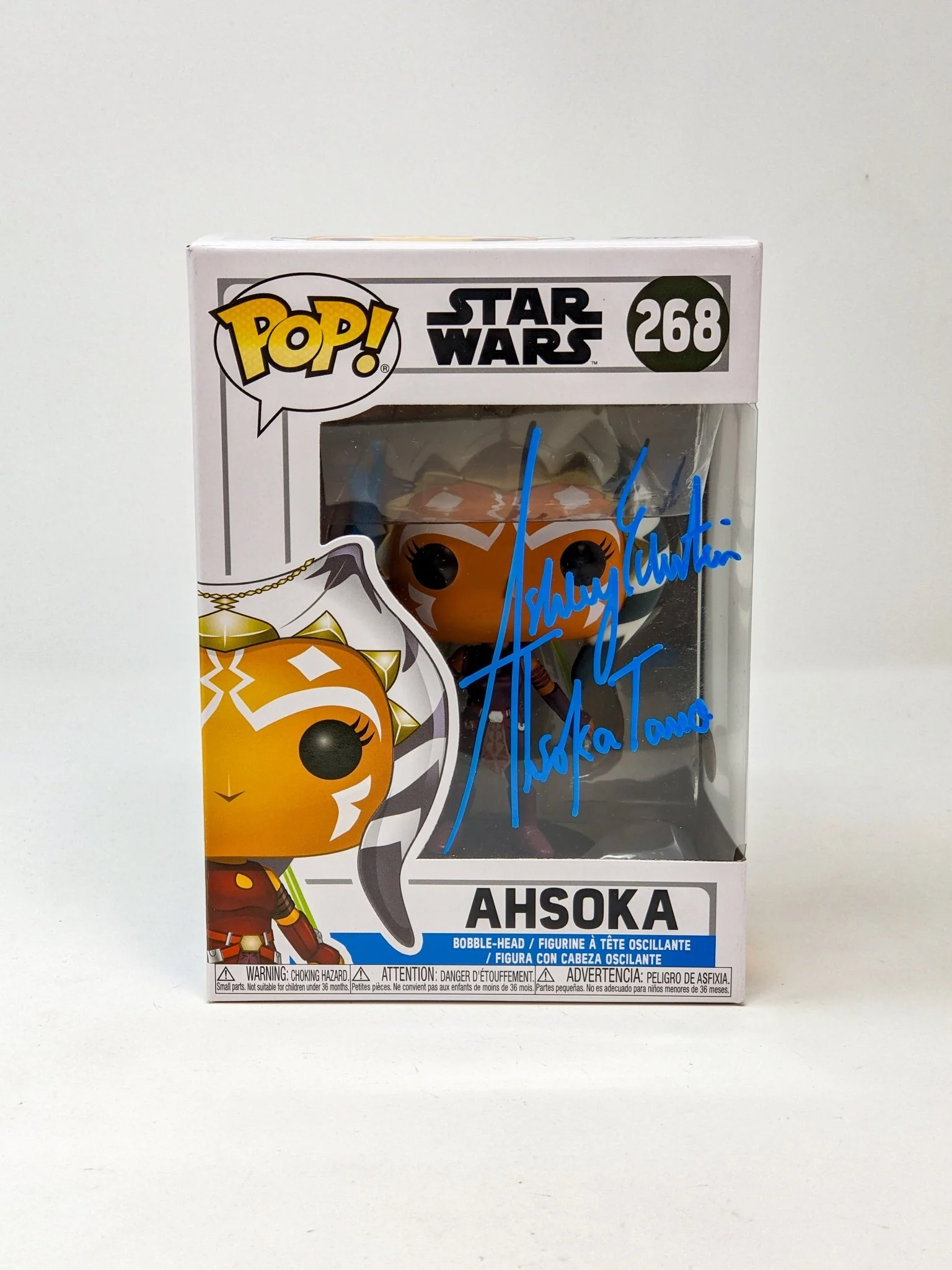Ashley Eckstein Star Wars Ahsoka #268 Signed Funko Pop JSA Certified Autograph - Image 8