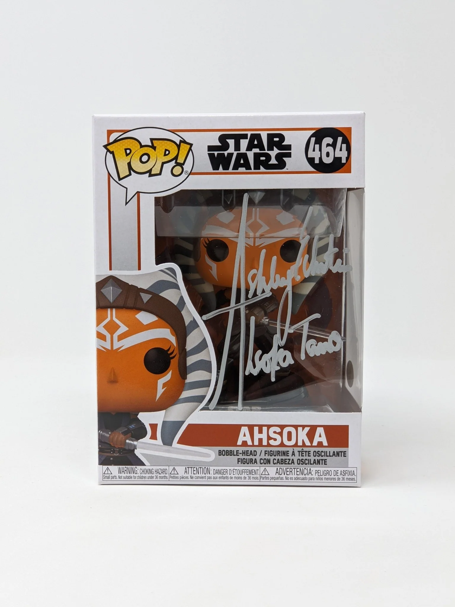 Ashley Eckstein Star Wars Ahsoka #464 Signed Funko Pop JSA Certified Autograph - Image 3