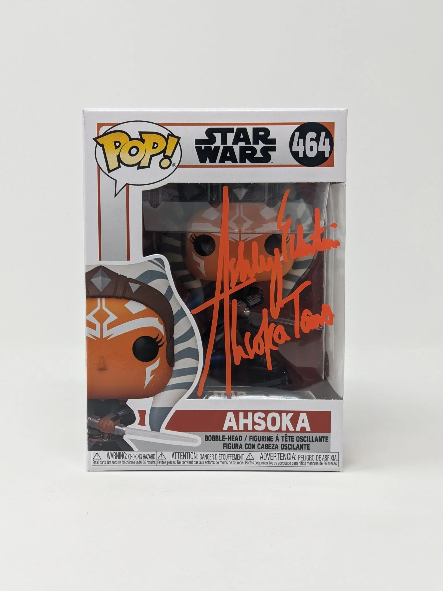 Ashley Eckstein Star Wars Ahsoka #464 Signed Funko Pop JSA Certified Autograph - Image 4