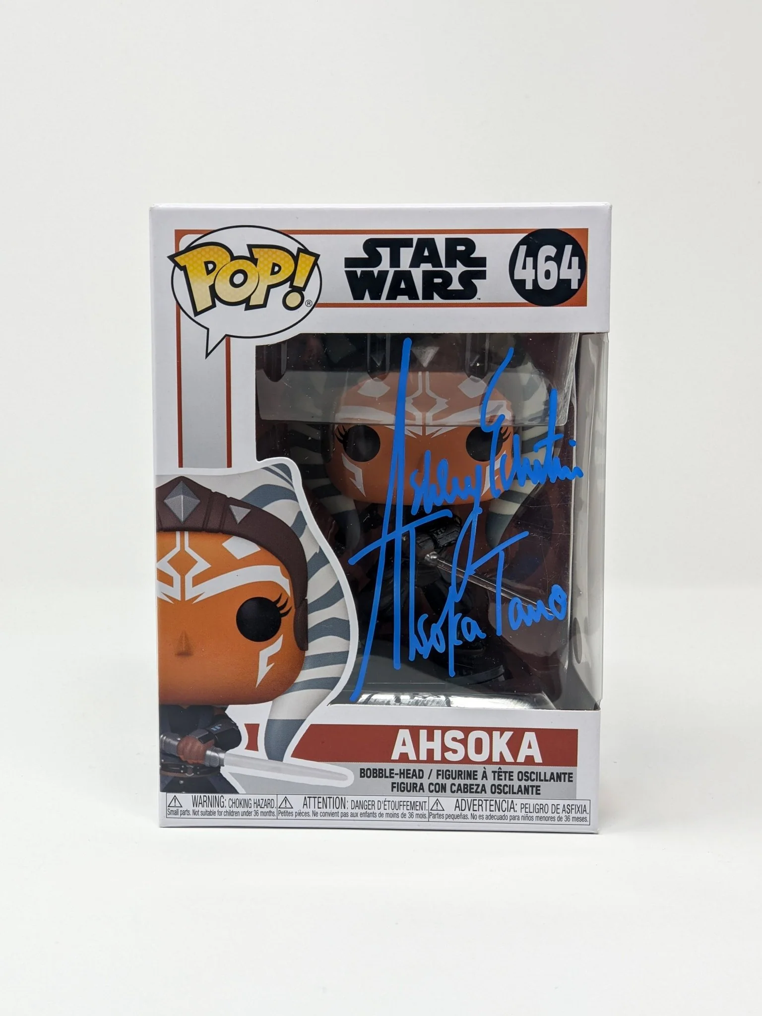 Ashley Eckstein Star Wars Ahsoka #464 Signed Funko Pop JSA Certified Autograph - Image 6