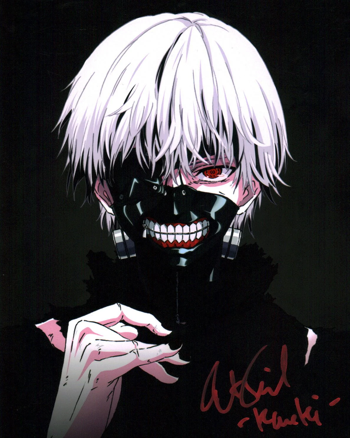 Austin Tindle Tokyo Ghoul 8x10 Signed Photo JSA Certified Autograph - Image 2