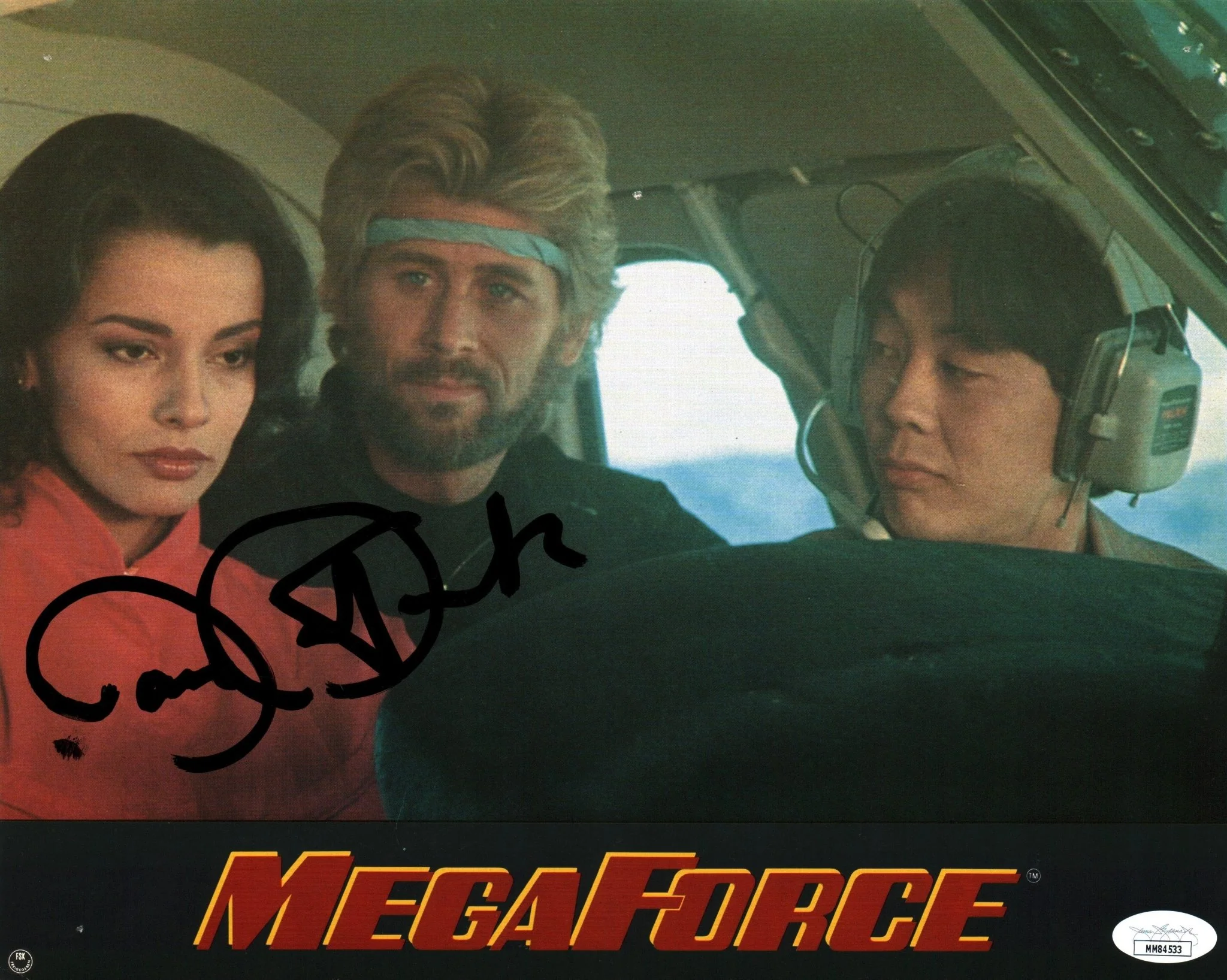 Barry Bostwick MegaForce 9.5x12 Lobby Card Signed JSA Certified Autograph