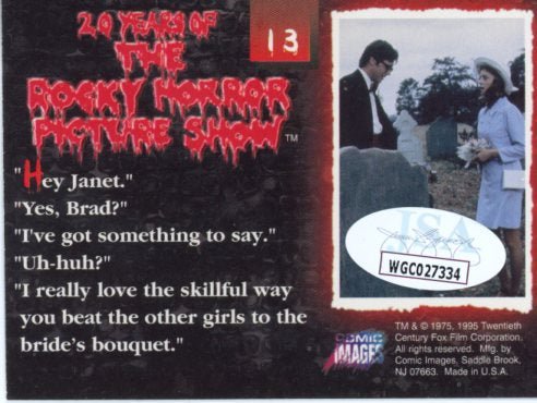 Barry Bostwick RHPS 2.5x4 Trading Cards Signed JSA Certified Autograph - Image 12