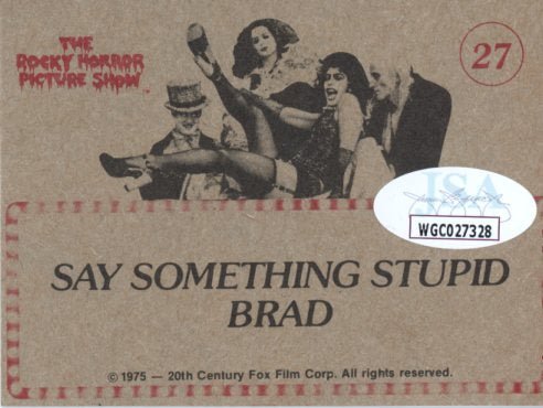 Barry Bostwick RHPS 2.5x4 Trading Cards Signed JSA Certified Autograph - Image 2