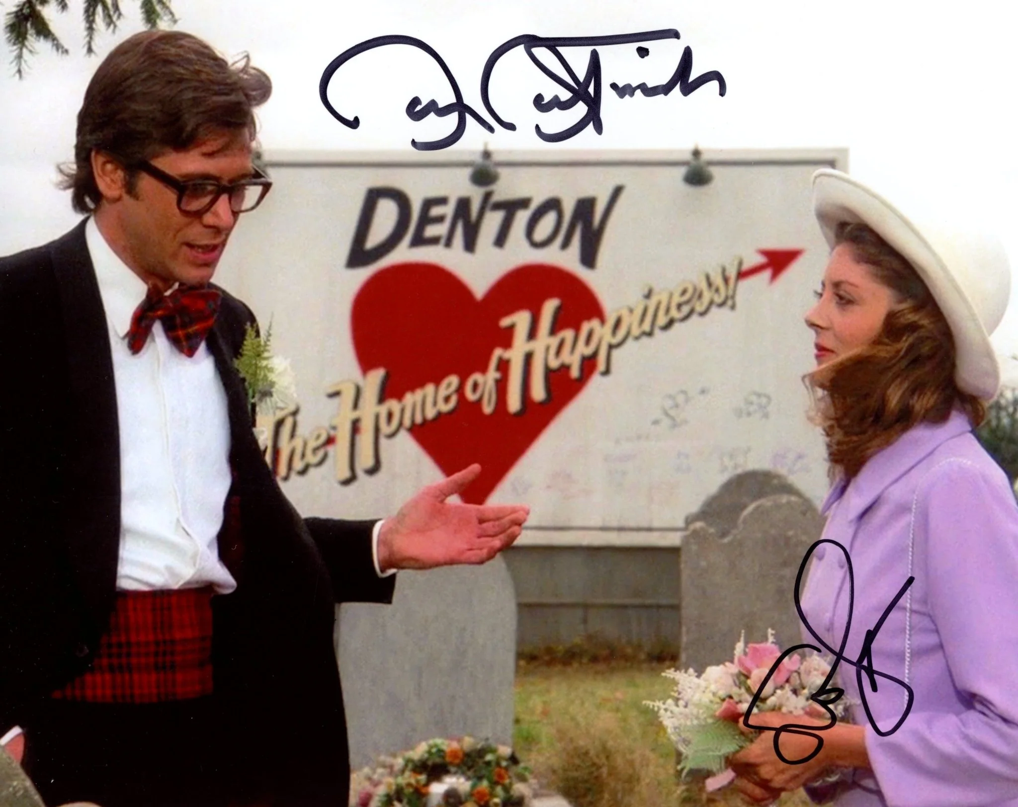 The Rocky Horror Picture Show RHPS 8x10 Bostwick Sarandon Cast Signed Photo JSA Certified Autograph - Image 3
