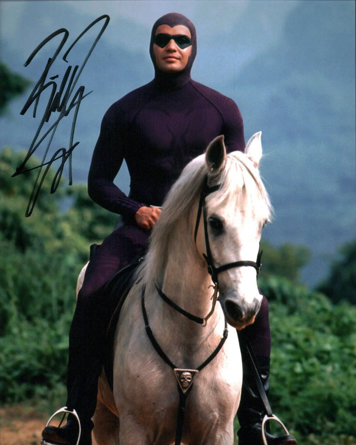 Billy Zane The Phantom 8x10 Signed Photo JSA Certified Autograph