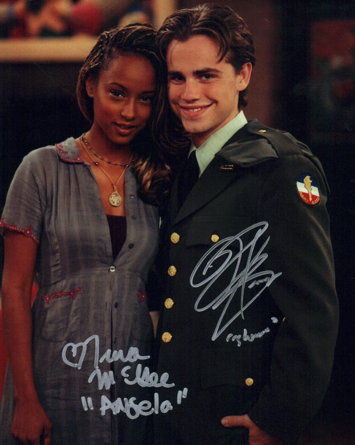 Boy Meets World 8x10 Signed Photo Cast x2 McGee, Strong JSA Certified Autograph - Image 3