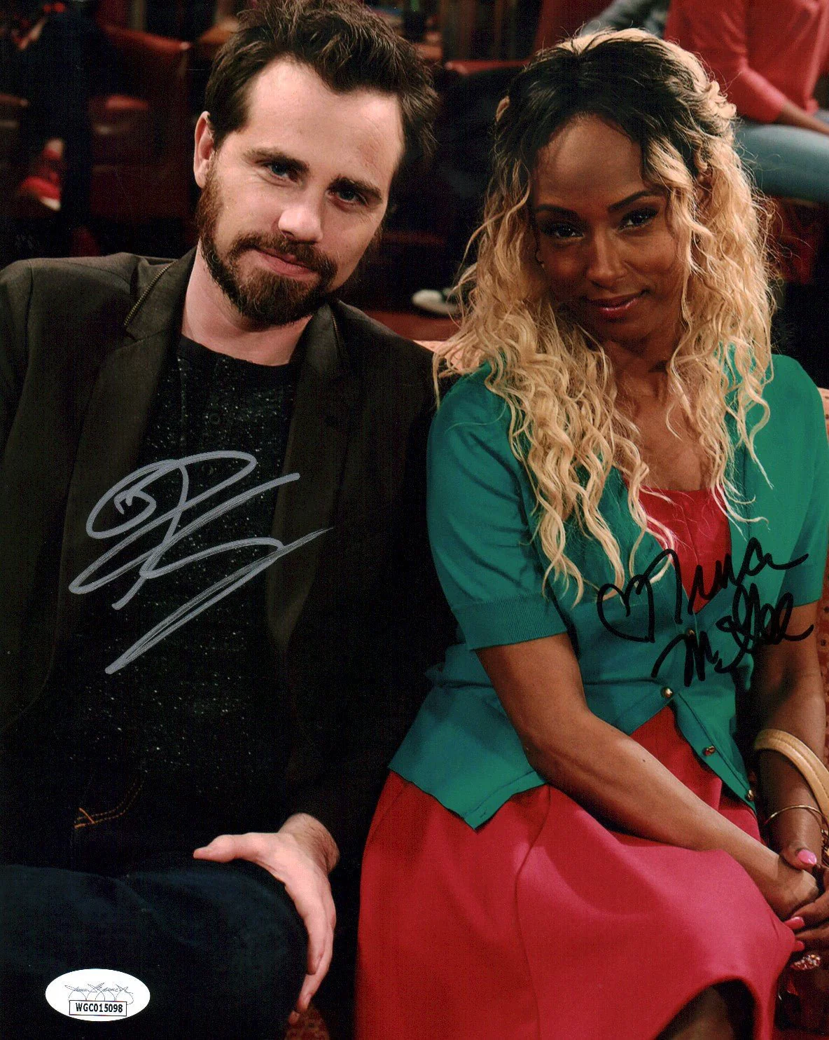 Boy Meets World 8x10 Signed Photo Cast x2 McGee, Strong JSA Certified Autograph - Image 4