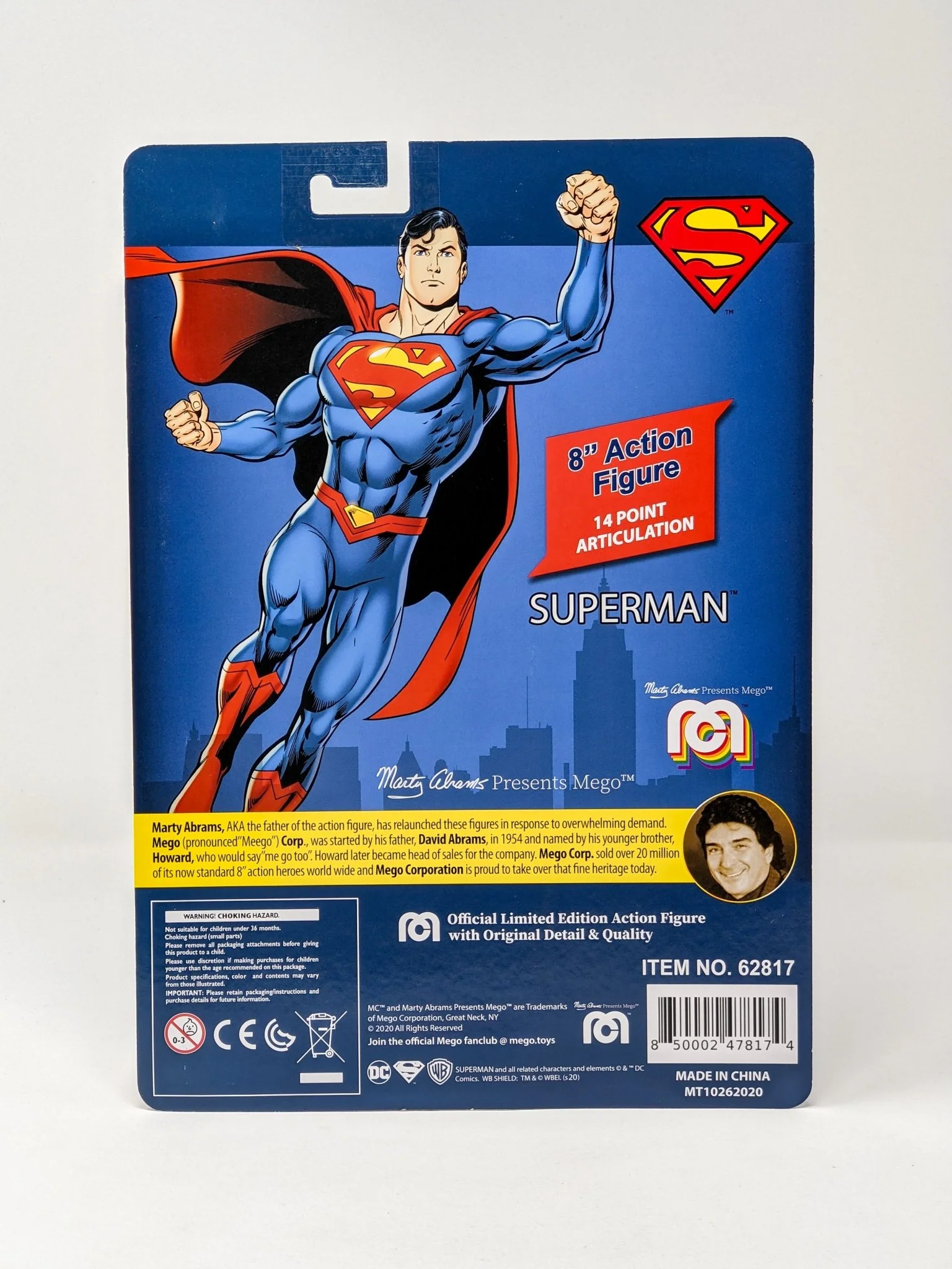 Brandon Routh DC Superman Signed Mego Action Figure JSA Certified Autograph - Image 10