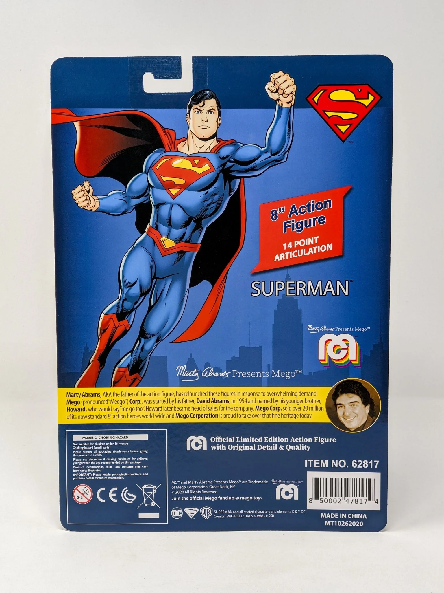 Brandon Routh DC Superman Signed Mego Action Figure JSA Certified Autograph - Image 3