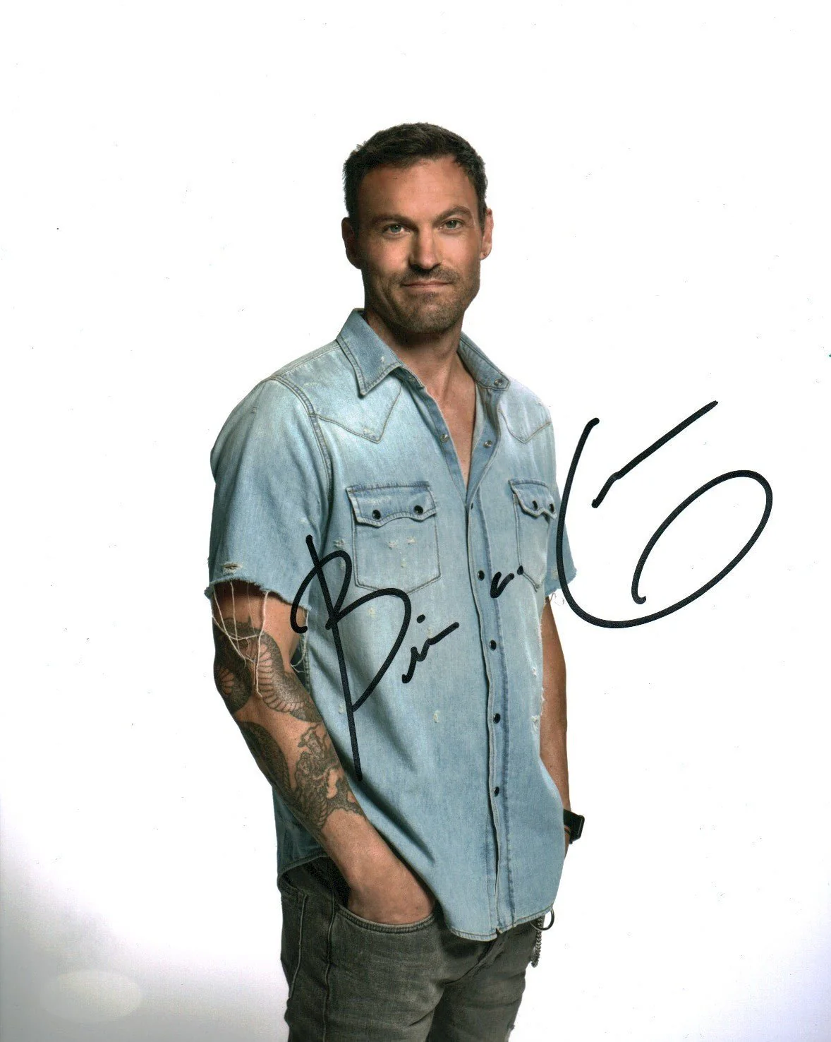Brian Austin Green BH90210 8x10 Photo Signed JSA Certified Autograph - Image 2