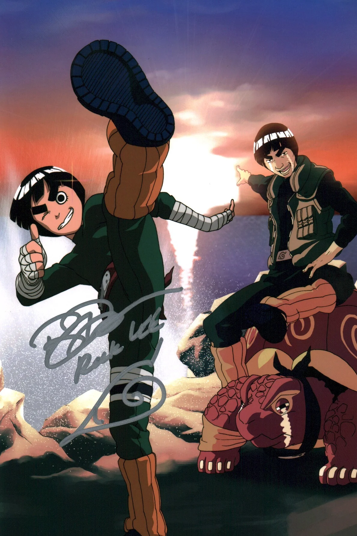 Brian Donovan Naruto 8x12 Signed Photo JSA Certified Autograph