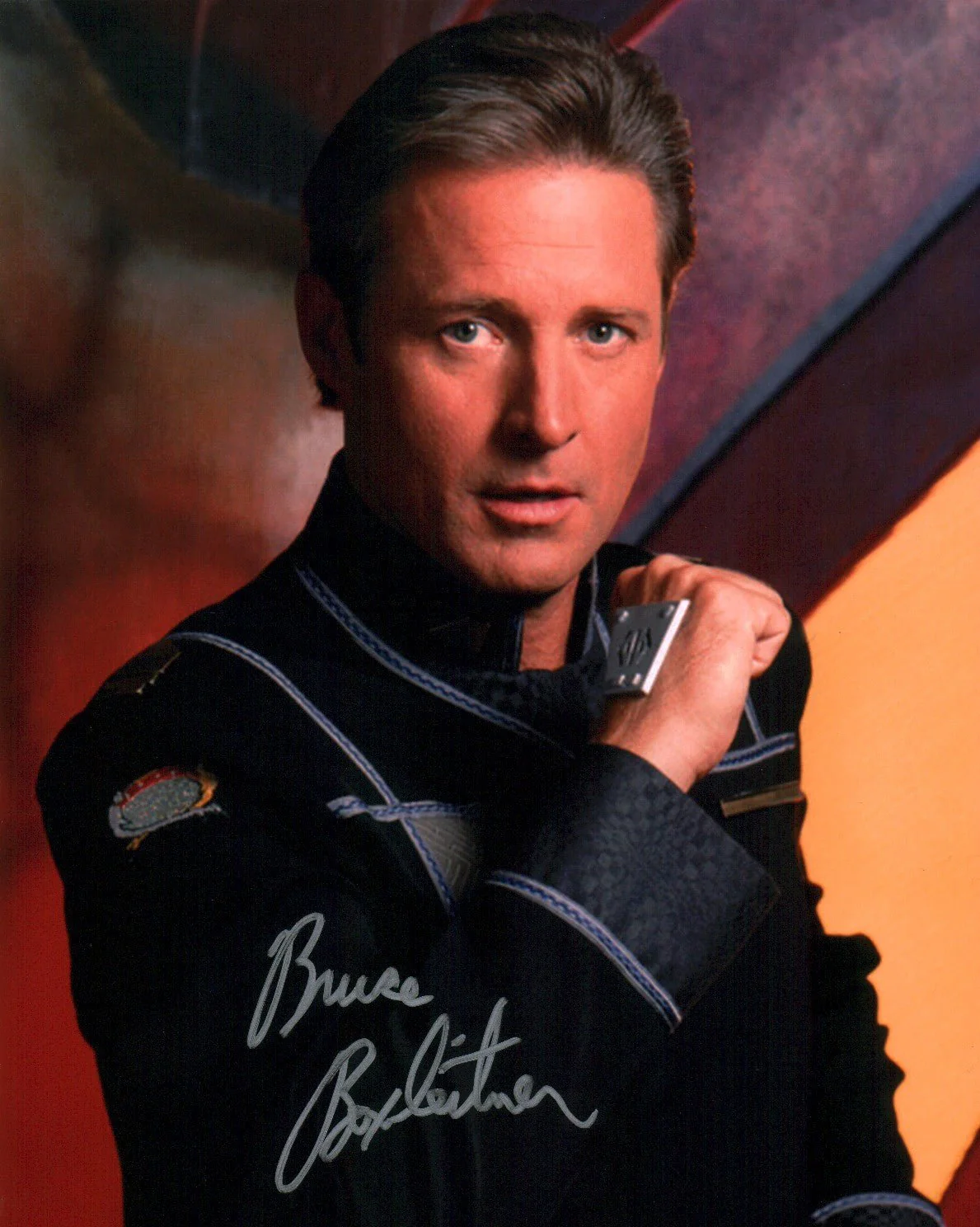 Bruce Boxleitner Babylon 5 8x10 Signed Photo JSA Certified Autograph