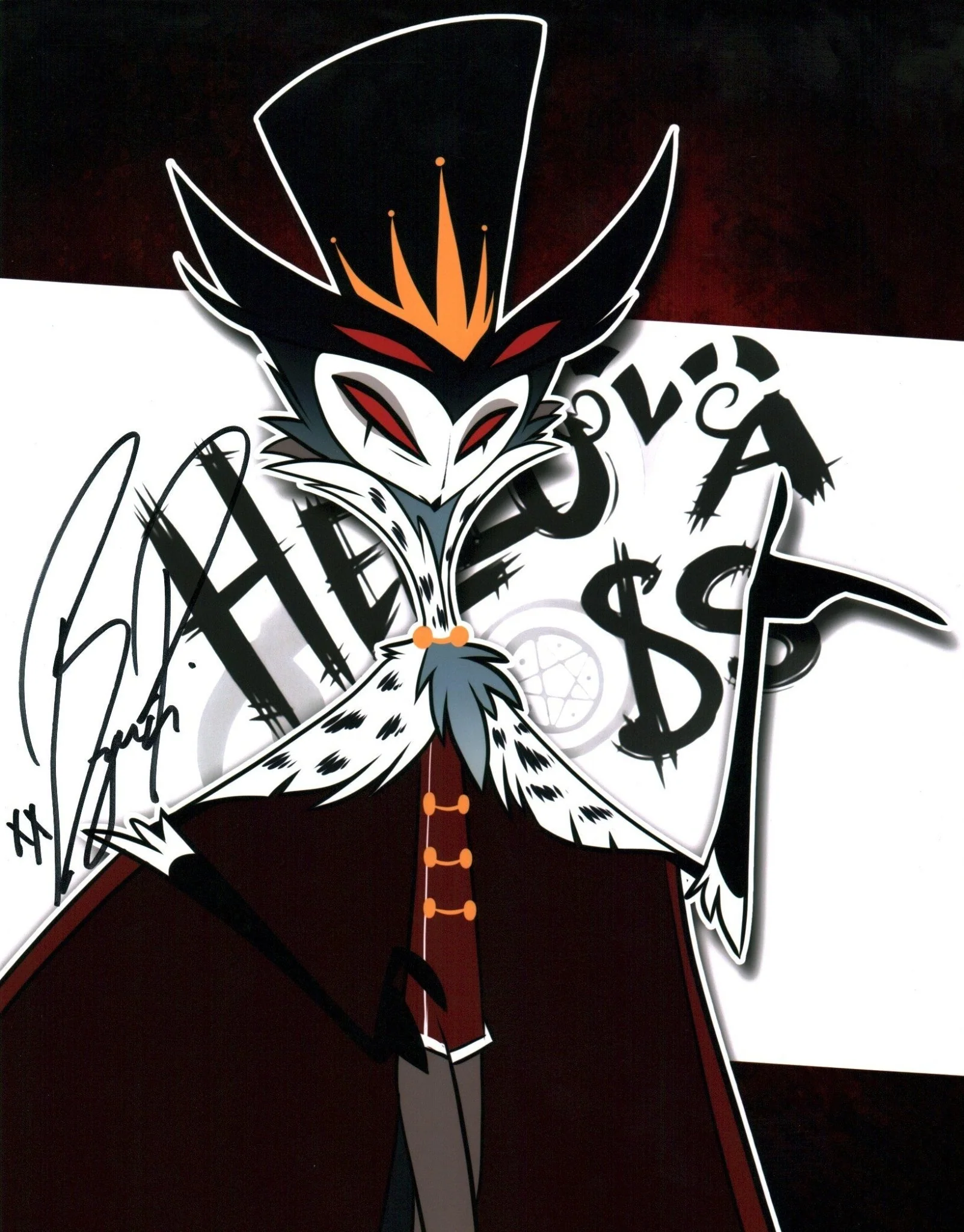 Bryce Pinkham Helluva Boss 11x14 Photo Signed JSA Certified Autograph - Image 2