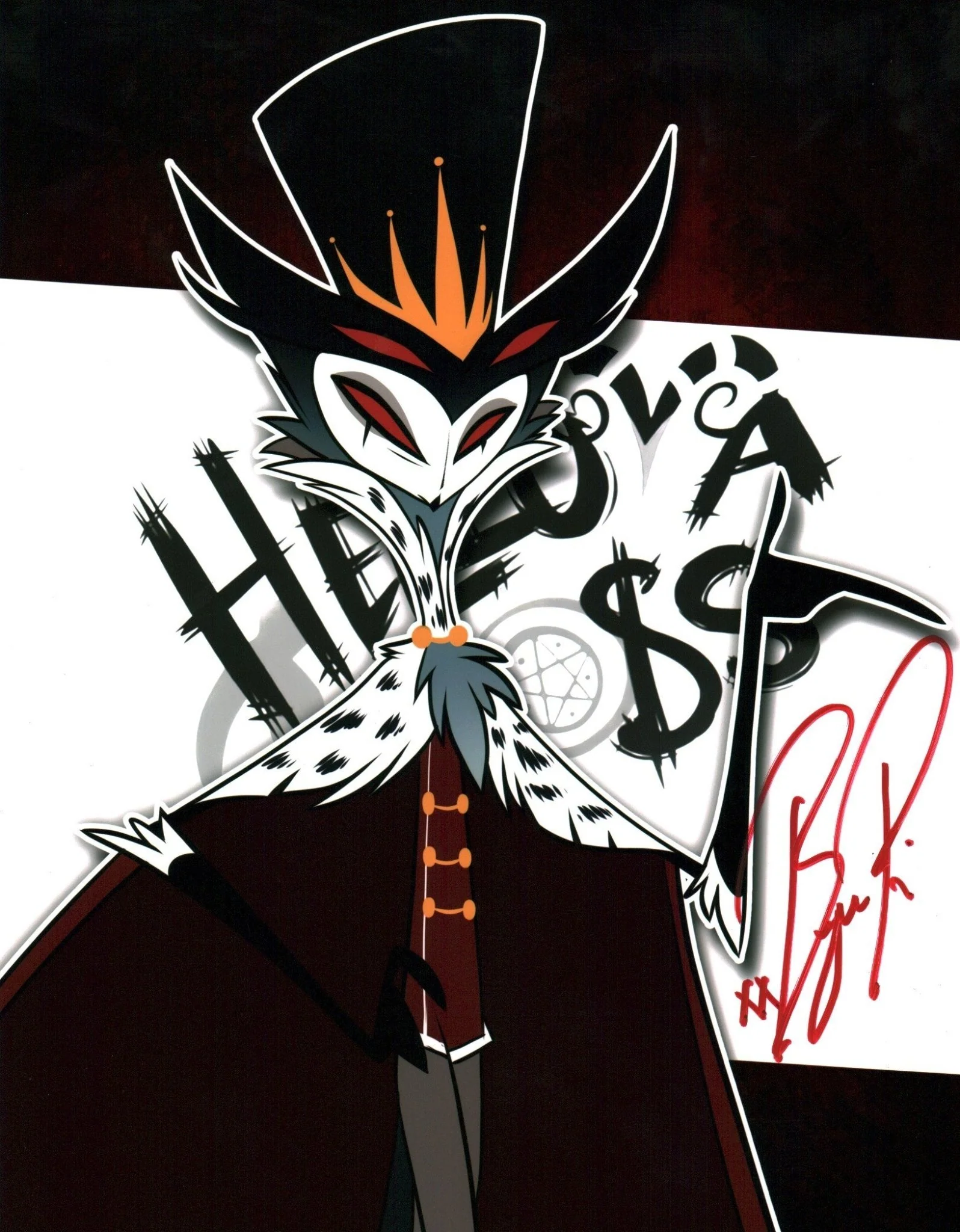 Bryce Pinkham Helluva Boss 11x14 Photo Signed JSA Certified Autograph - Image 3