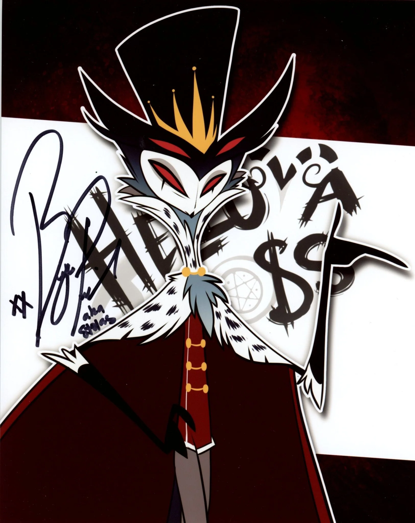 Bryce Pinkham Helluva Boss 8x10 Photo Signed JSA Certified Autograph - Image 2