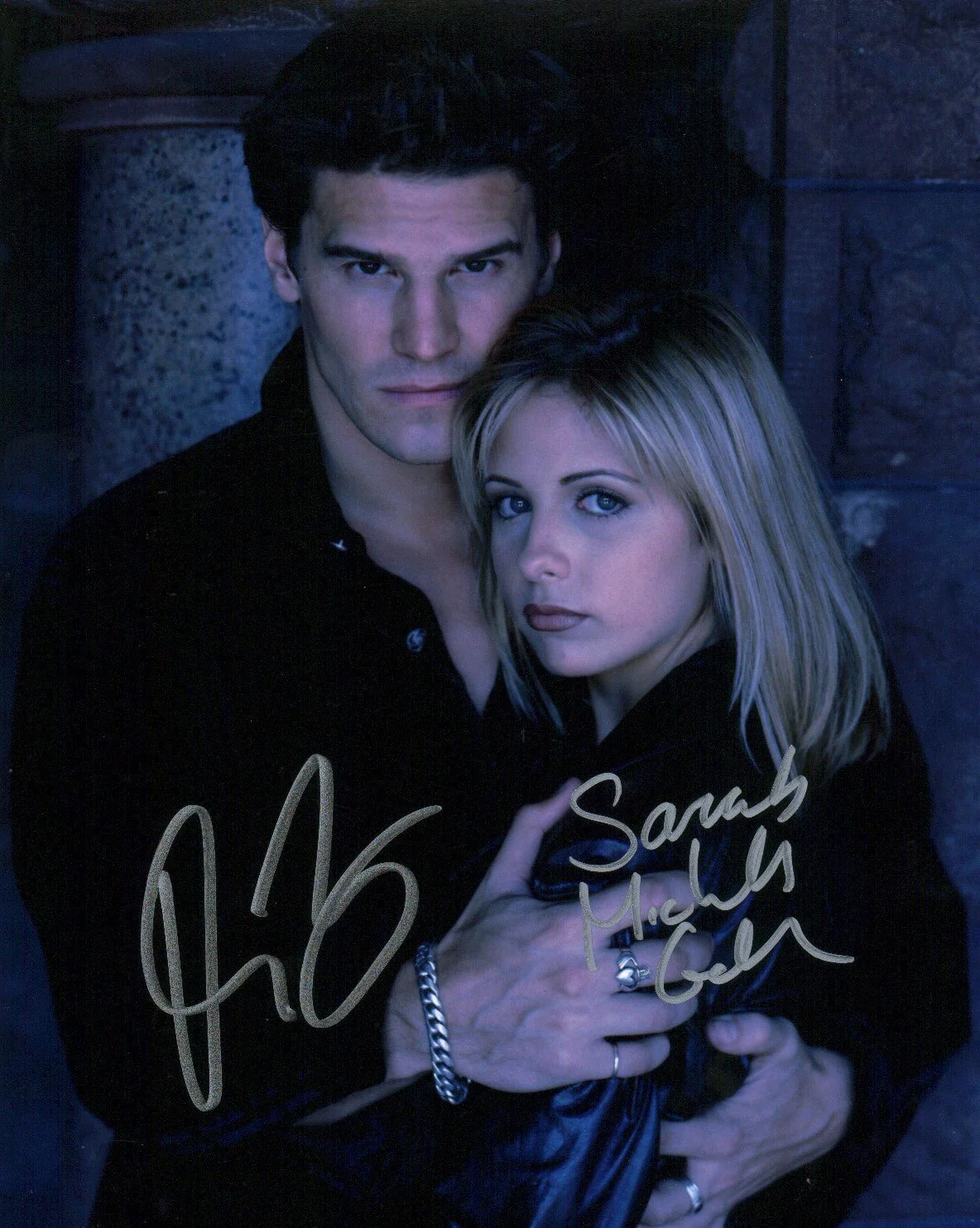 Buffy the Vampire Slayer 8x10 Signed Photo Gellar, Boreanaz Beckett JSA Certified Autograph - Image 2