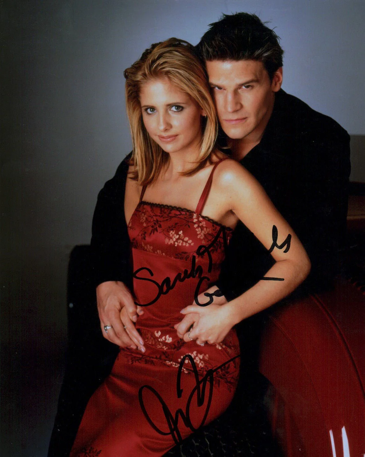Buffy the Vampire Slayer 8x10 Signed Photo Gellar, Boreanaz Beckett JSA Certified Autograph - Image 2